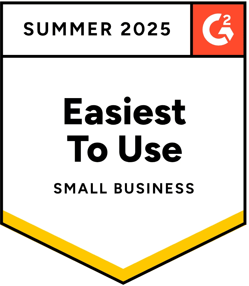 ZeroBounce has become a Small Business Easiest To Use for G2 for the Summer of 2025 as the email verifier.