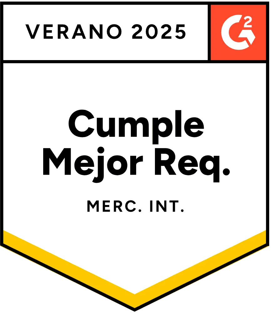 ZeroBounce ha sido reconocido por el Mejor Cumplimiento de Requisitos en el Mercado Medio según G2 para el Verano de 2025 como verificador de correos electrónicos.