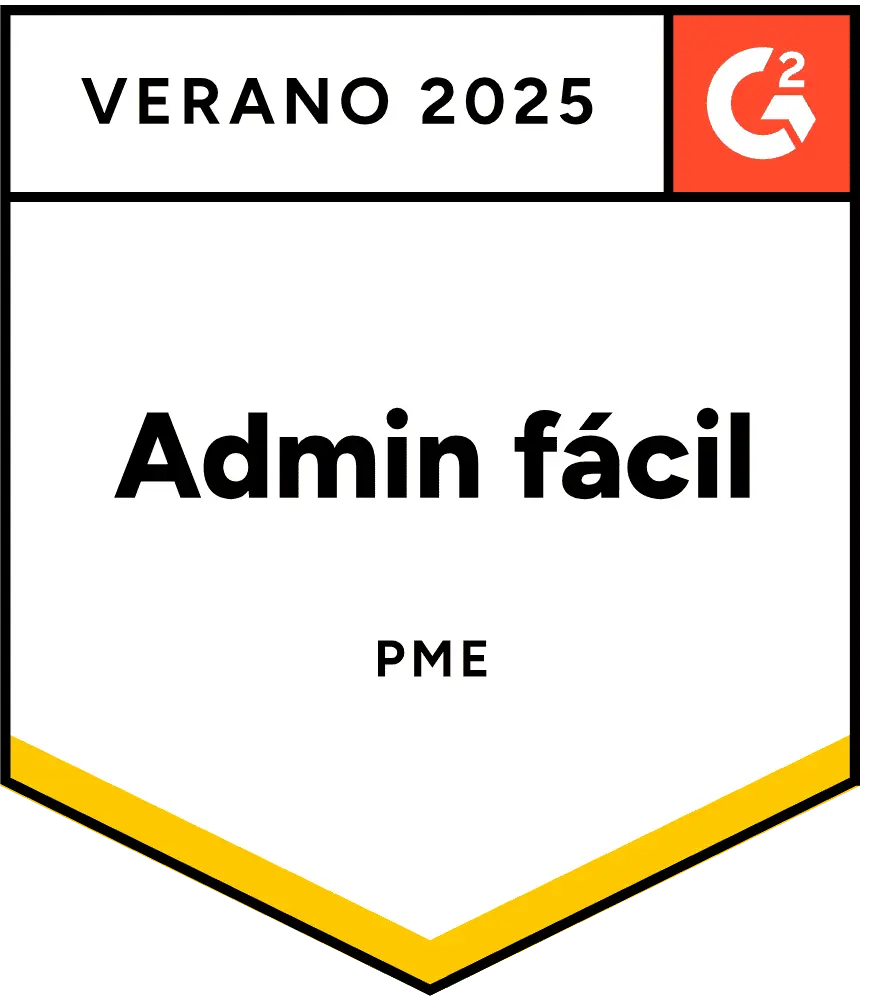 ZeroBounce ha sido reconocido por la Administración Más Fácil para Pequeñas Empresas según G2 para el Verano de 2025 como verificador de correos electrónicos.