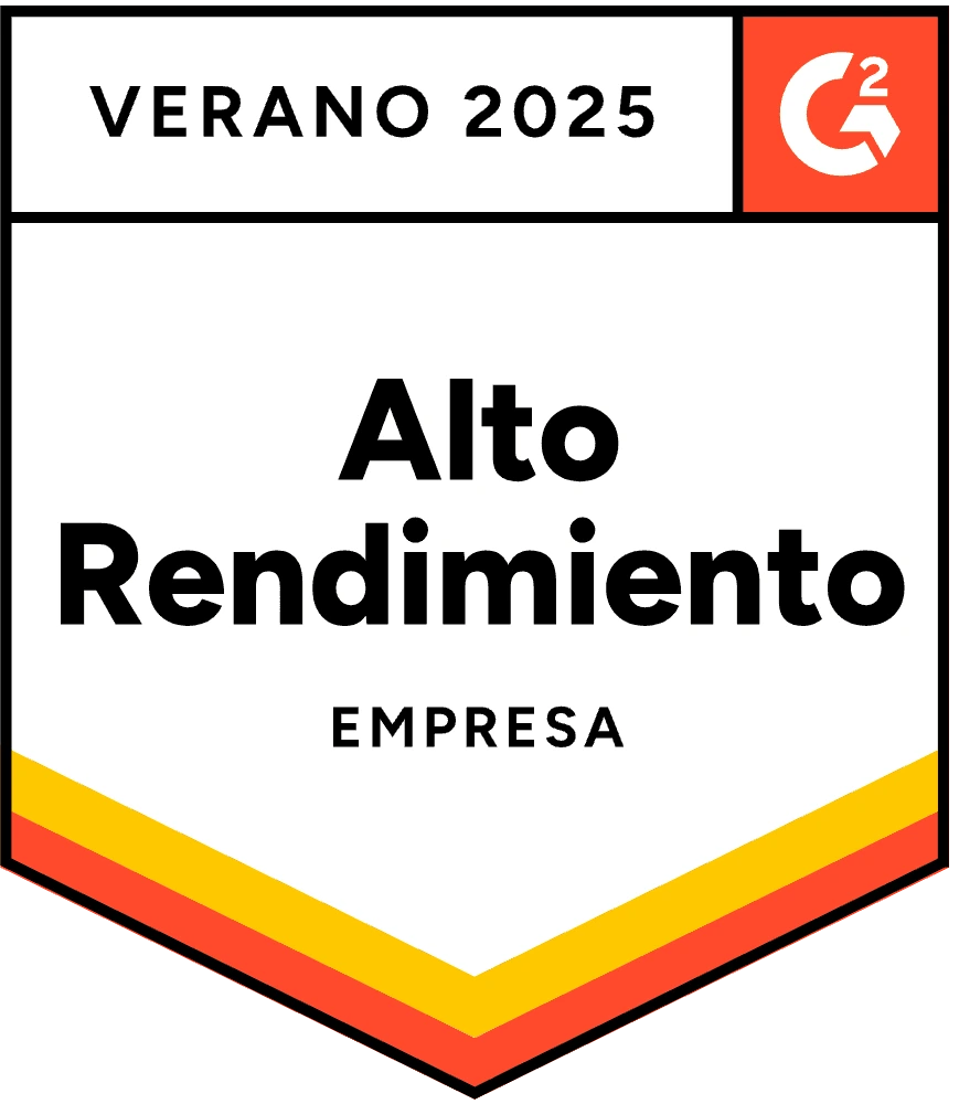 ZeroBounce ha sido reconocido como Alto Desempeño para Empresas según G2 para el Verano de 2025.
