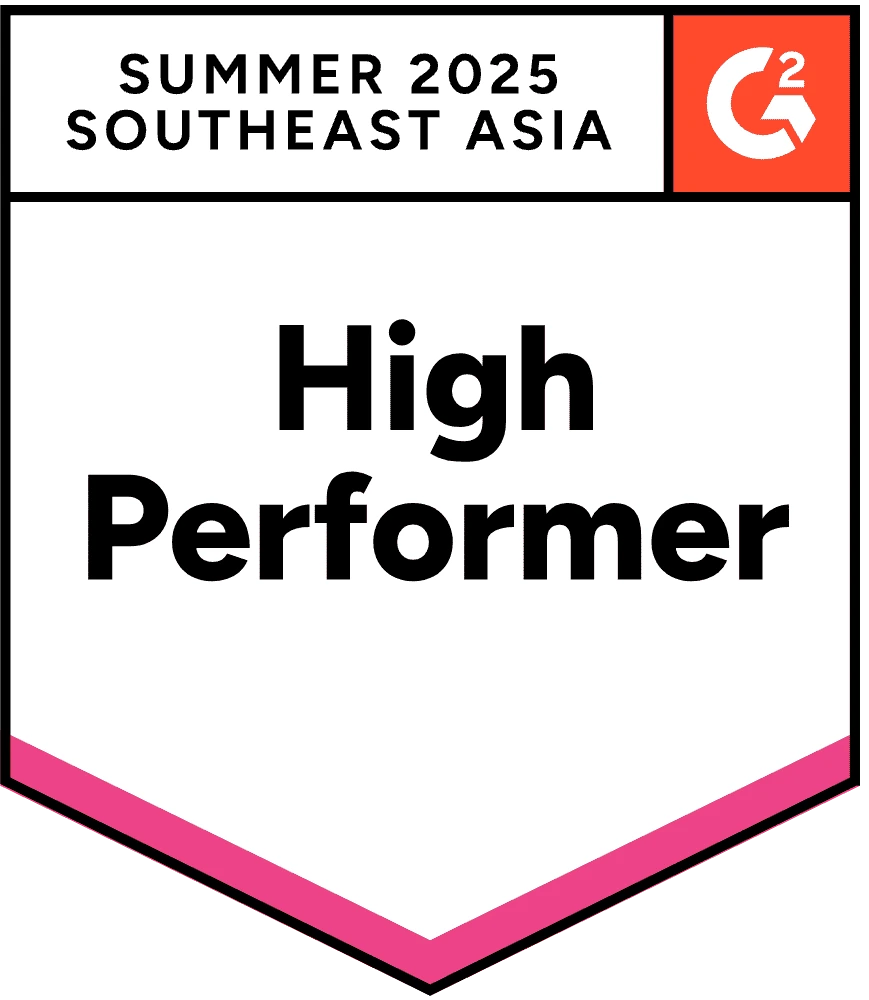 ZeroBounce is a High Performer in Southest Asia in the Email Verification category with G2 for the Summer of 2025.