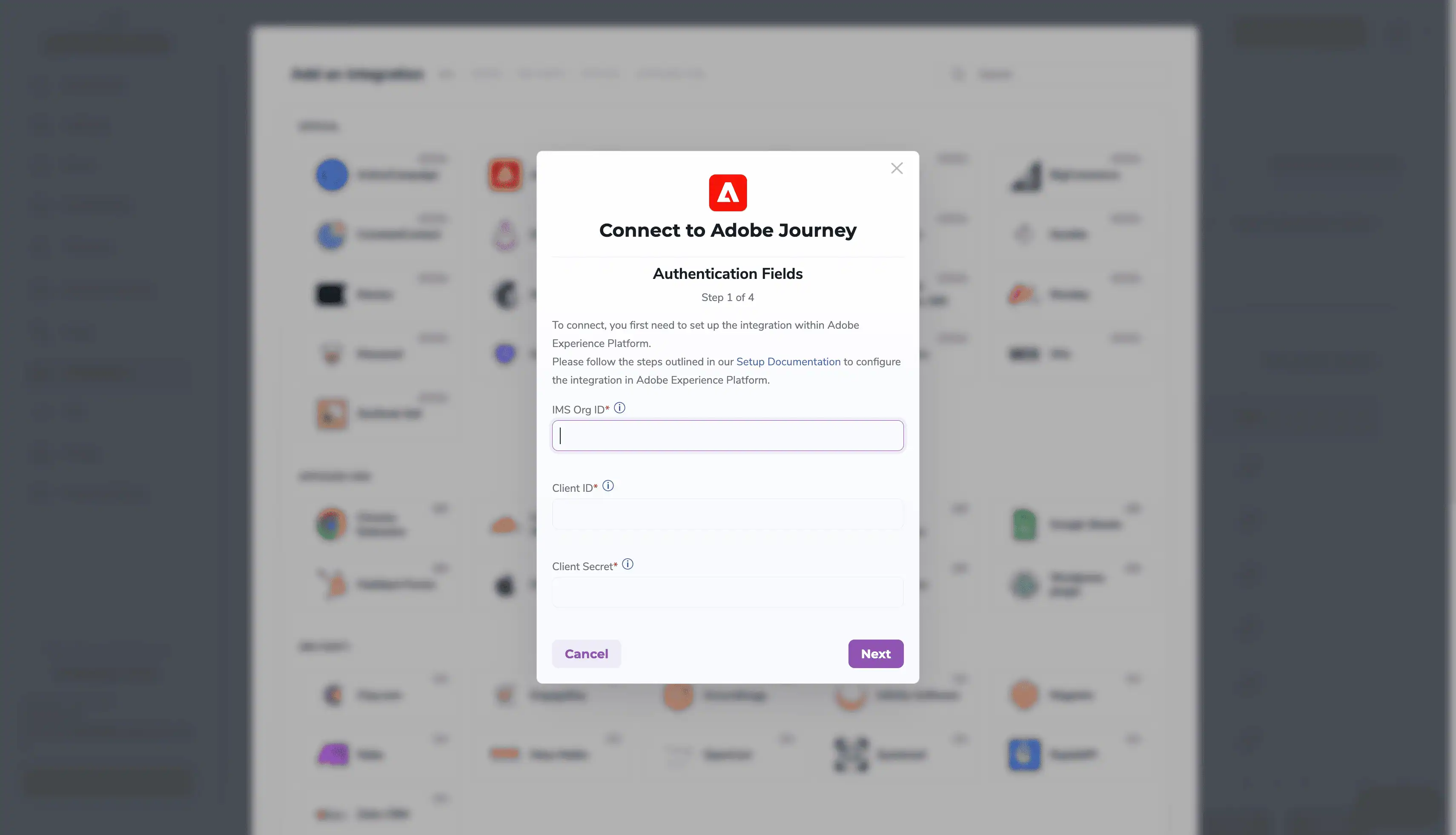 Ventana emergente de redirección