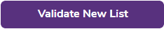 1. Vaya a la página Validate (Validar), seleccione Validate New List (Validar nueva lista) y elija Amazon S3