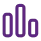 Statistic Icon Purple