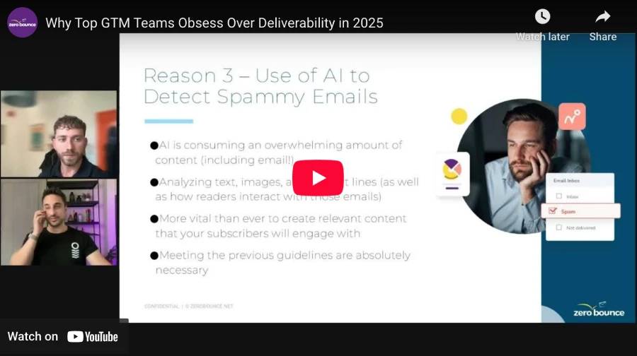 Play Why Top GTM Teams Obsess Over Deliverability recording