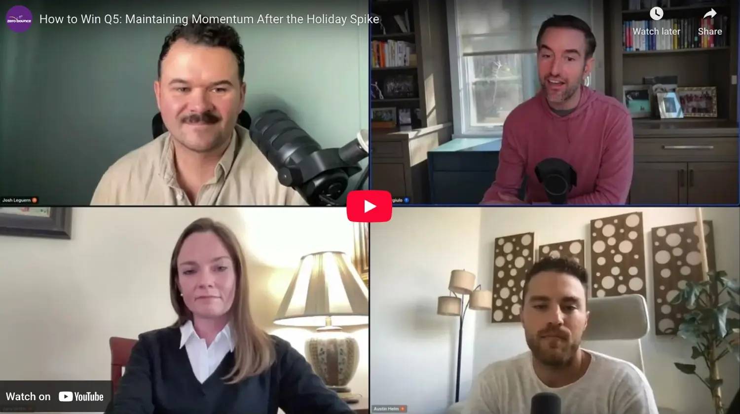 A video player with a play button and a progress bar.