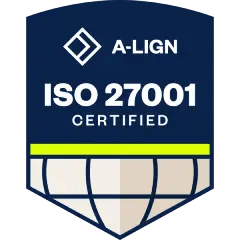 ISO 27001 Certified