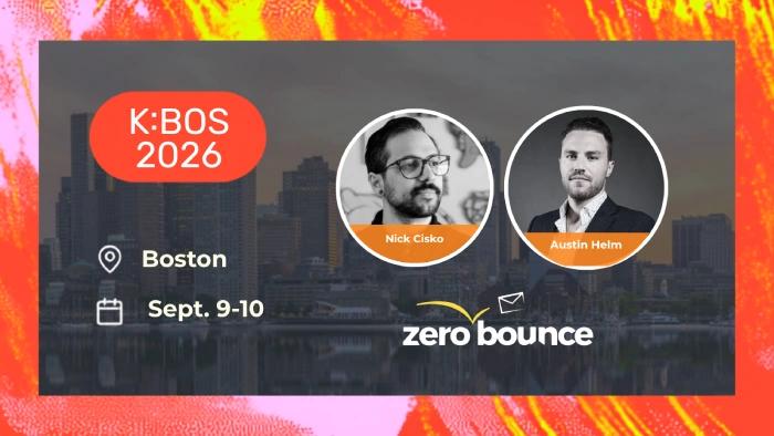 Meet ZeroBounce at K:BOS