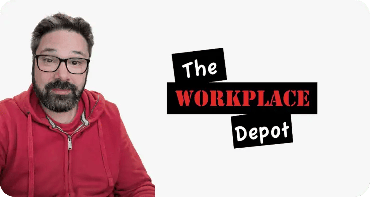 A woman reads the ZeroBounce case study for the Workplace Depot on a tablet that she’s holding with her left hand.