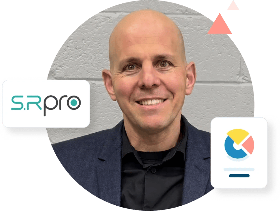 Ronen Wasserman of SR Pro on a header showing how the HubSpot Diamond Partner rescued 2,000 email addresses for a healthcare enterprise with ZeroBounce