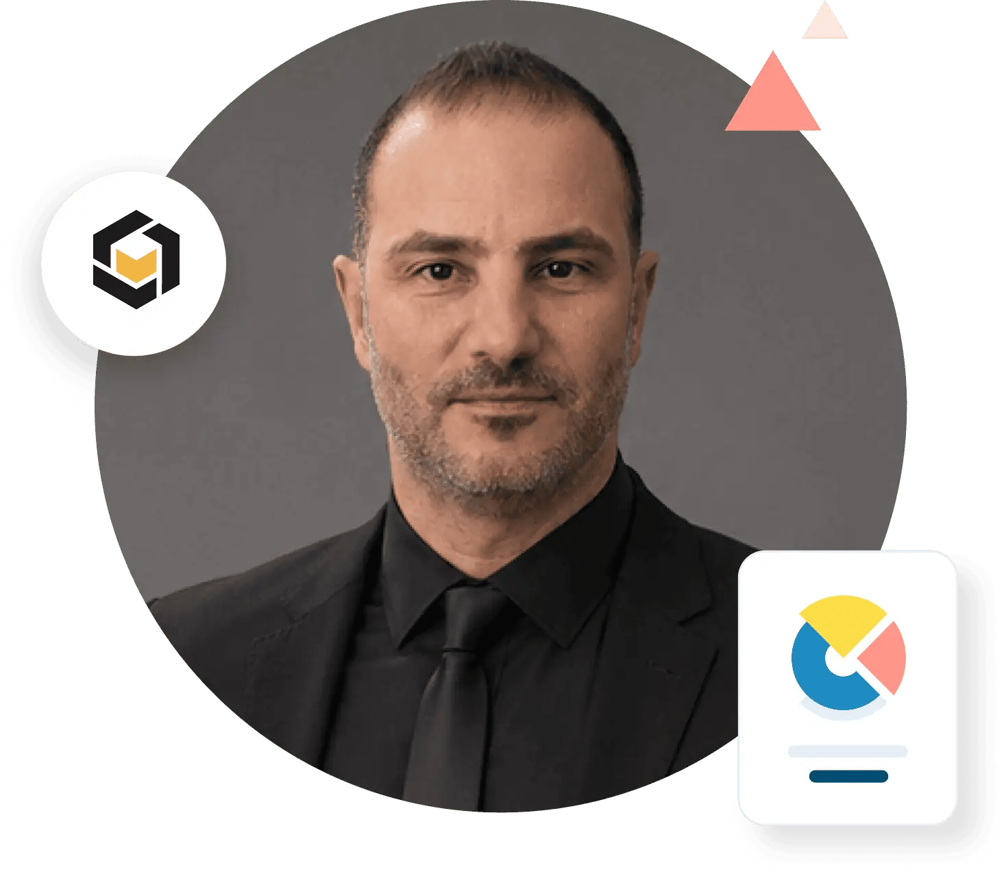 James Tyler of Verndale wearing black shirt on header stating how Verndale helps clients improve email deliverability by using email validation proactively