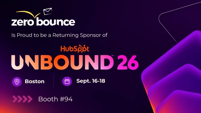 Meet ZeroBounce at HubSpot UNBOUND 2026
