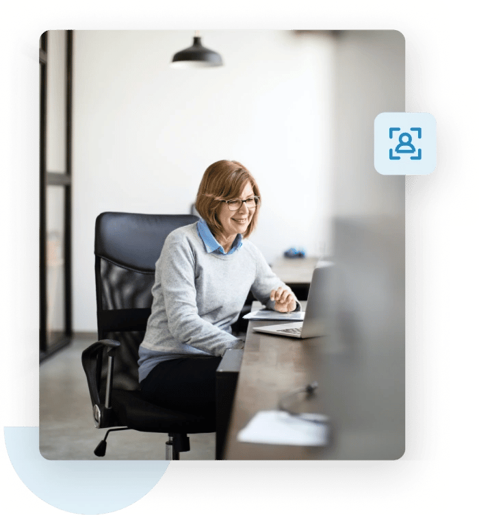 Woman on her laptop works to protect her email deliverability