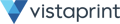 VistaPrint logo, ZeroBounce customer