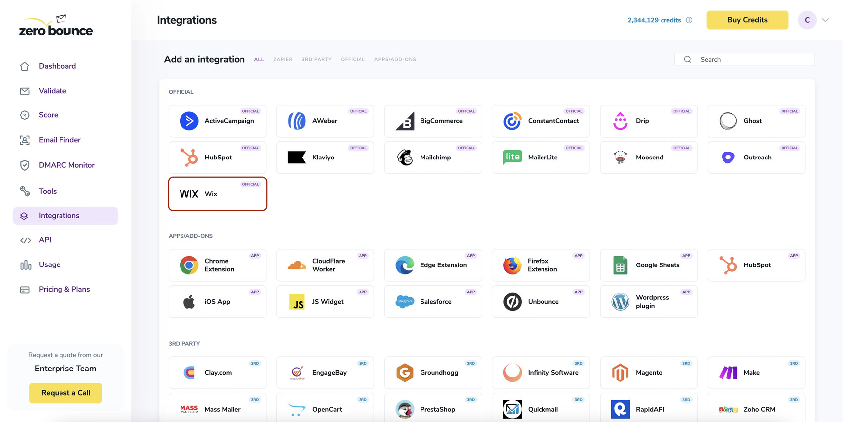 A popup greets you after selecting Drip integration.