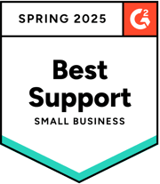 ZeroBounce has become a Small Business Best Support for G2 for the Spring of 2025 as the email verifier.