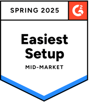 ZeroBounce has become a Mid-Market Easiest Setup for G2 for the Spring of 2025 as the email verifier.