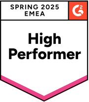 ZeroBounce is a High Performer in EMEA in the Email Verification category with G2 for the Spring of 2025.