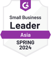 ZeroBounce es un Líder de Pequeñas Empresas en Asia en la categoría de Verificación de Correo Electrónico con G2 para la Primavera de 2024.