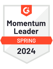 ZeroBounce es un orgulloso Líder de Momentum en la categoría de Software de Verificación de Correo Electrónico para G2 para la Primavera de 2024.