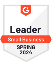 ZeroBounce is a Small Business Leader in the G2 Email Verification category for the Spring of 2024.