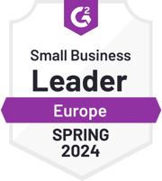 ZeroBounce es un Líder de Pequeñas Empresas en Europa en la categoría de Verificación de Correo Electrónico con G2 para la Primavera de 2024.