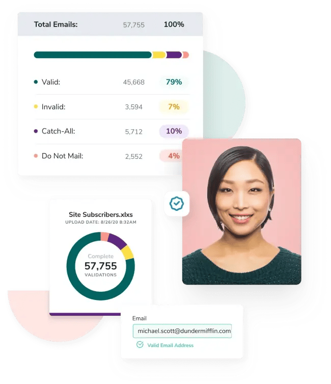 Email list verification image