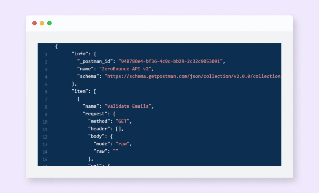 Un ejemplo de script de validación de correos electrónicos ZeroBounce en JavaScript para usar en POSTMAN