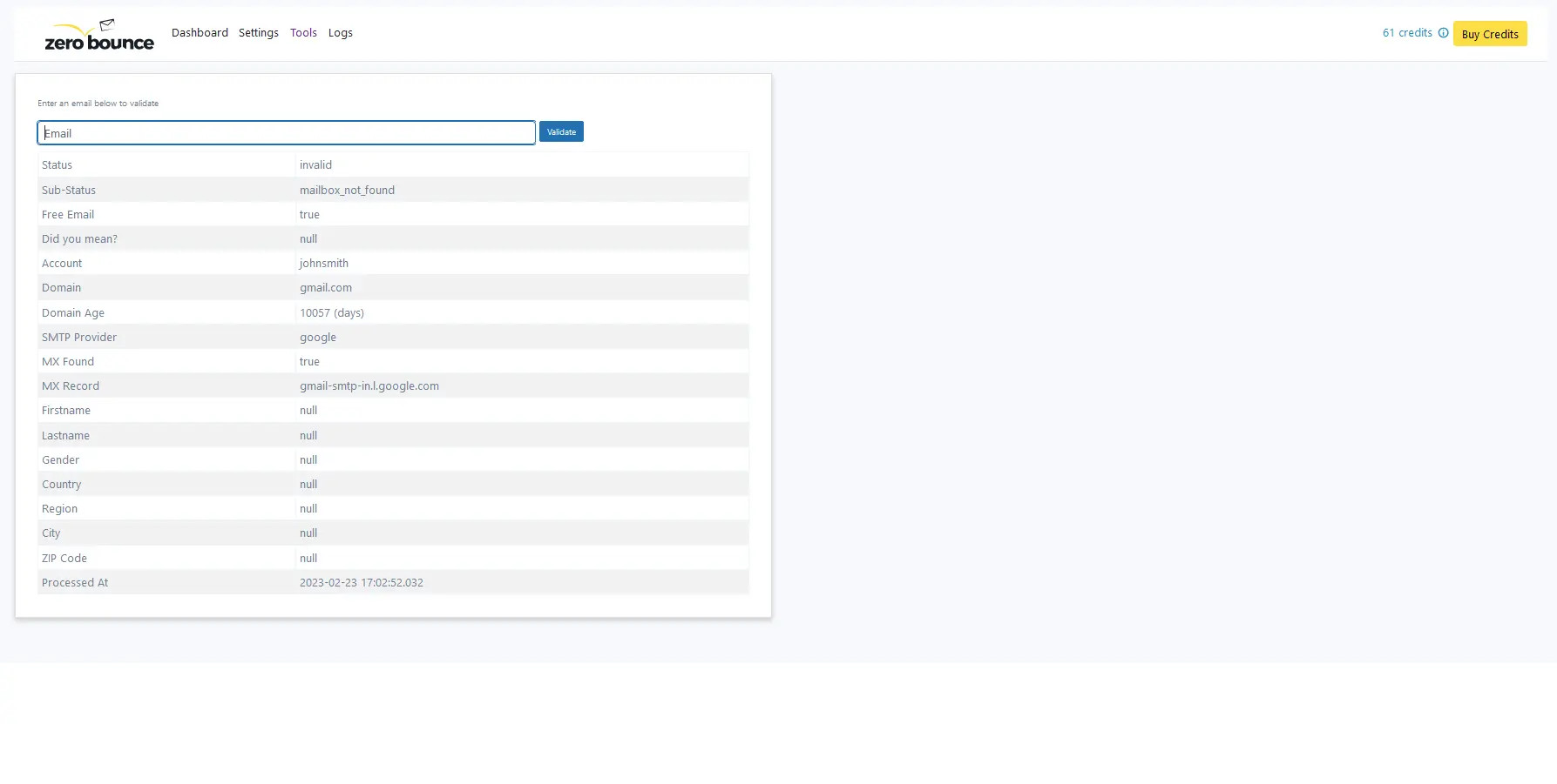 [object Object], Example