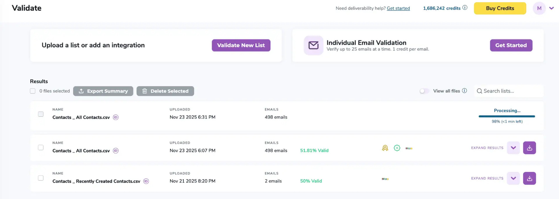 [object Object], results page