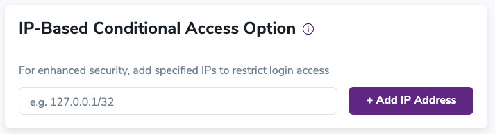 IP Based Conditional Form