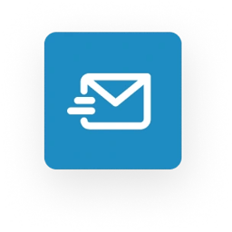 Man reviewing his email list for clean emails via mobile and laptop