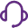 Customer Support Icon Purple