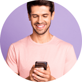 Satisfied man detects abuse emails with ZeroBounce email verification