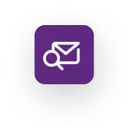 Man smiling as he uses the ZeroBounce email finder to connect with new people in his industry