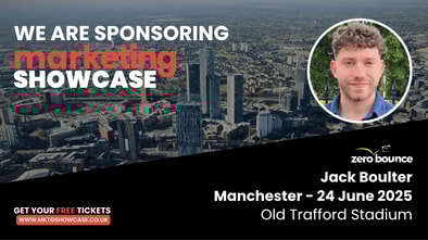 We are sponsoring MarketingSHOWCASE on June 24th, 2025, in Manchester at Old Trafford Stadium with Jack Boulter in attendance. Get your free tickets.