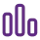 Statistic Icon Purple