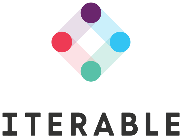El logo de ZeroBounce Iterable