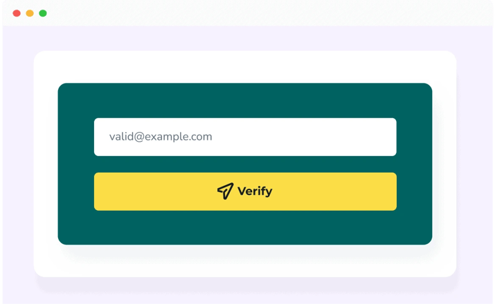 ZeroBounce's free email verifier tool
