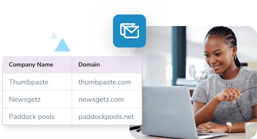 Woman cleaning her list on a laptop with the ,[object Object], API