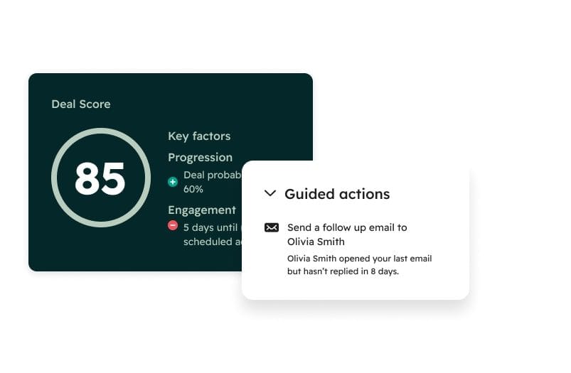 Screenshot shows deal score with update information.