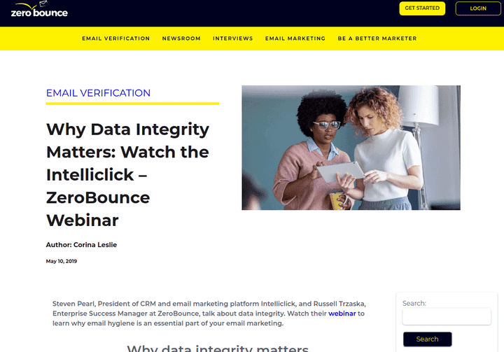 growing your email list with webinars