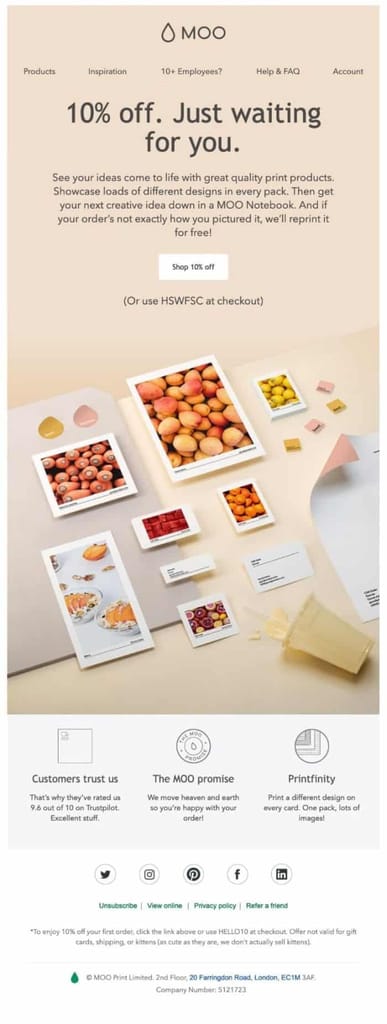 email promotion examples