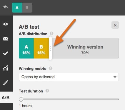 test email open rates in hubspot