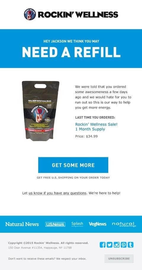 ecommerce emails examples