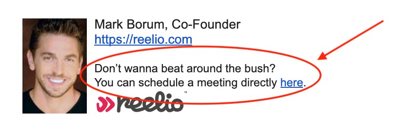 example of how to schedule a meeting 