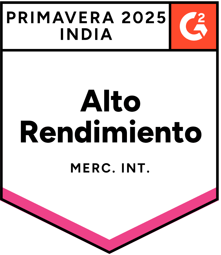 ZeroBounce es un Alto Desempeño en Pequeñas Empresas en América Latina en la categoría de Verificación de Correos Electrónicos según G2 para la Primavera de 2025.